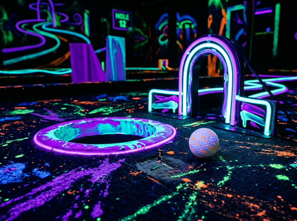 Page: Oceans 18 | Glow in the Dark Mini Golf